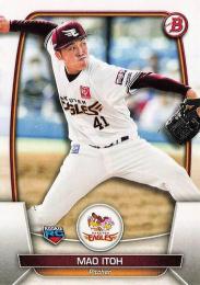 2023 TOPPS Bowman NPBプロ野球 #36 伊藤茉央(楽天) レギュラーカード RC