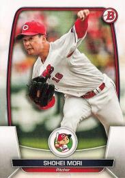 2023 TOPPS Bowman NPBプロ野球 #72 森翔平(広島) レギュラーカード