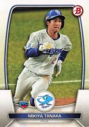 2023 TOPPS Bowman NPBプロ野球 #97 田中幹也(中日) レギュラーカード RC