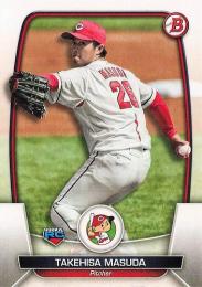 2023 TOPPS Bowman NPBプロ野球 #128 益田武尚(広島) レギュラーカード RC