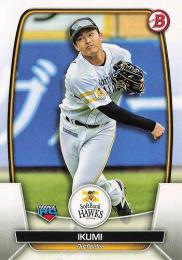 2023 TOPPS Bowman NPBプロ野球 #130 生海(ソフトバンク) レギュラーカード RC