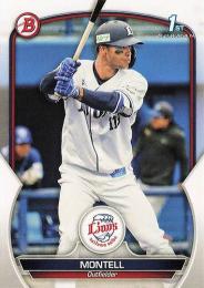 2023 TOPPS Bowman NPBプロ野球 BP-34 モンテル(西武) 1st BOWMAN レギュラーカード RC