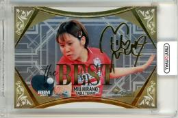 2025 BBM INFINITY 平野美宇 #TB11 The BEST 金箔サイン版【102/150】 卓球