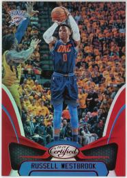 2018-19 Certified Mirror Red #129 Russell Westbrook 057/299