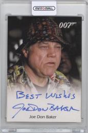 2012 RITTENHOUSE JAMES BOND ARCHIVES 50TH ANNIVERSARY Autograph Card Joe Don Baker as Jack Wade in Tomorrow Never Dies