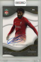 2022-23 TOPPS Lineage Liverpool FC #AU-JG Joe Gomez Autographs