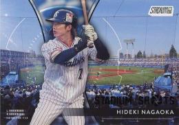 2025 TOPPS Stadium Club NPBプロ野球 #SS-22 長岡秀樹(ヤクルト) STADIUM SHOTS インサートカード
