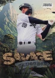 2025 TOPPS Stadium Club NPBプロ野球 #SSL-3 N.ソト(ロッテ) SAVAGE SLUGGERS インサートカード