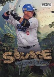 2025 TOPPS Stadium Club NPBプロ野球 #SSL-15 中田翔(中日) SAVAGE SLUGGERS インサートカード