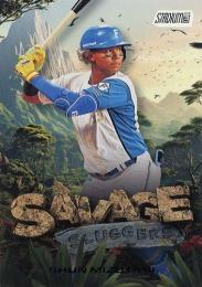 2025 TOPPS Stadium Club NPBプロ野球 #SSL-20 水谷瞬(日本ハム) SAVAGE SLUGGERS インサートカード