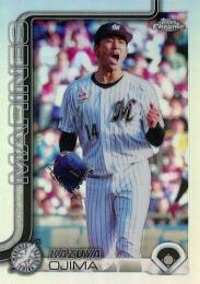 2025 TOPPS Chrome NPBプロ野球 #13 小島和哉(ロッテ)【リフラクターパラレル版】レギュラーカード