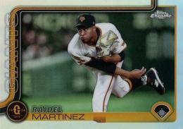 2025 TOPPS Chrome NPBプロ野球 #40 R.マルティネス(巨人)【リフラクターパラレル版】レギュラーカード