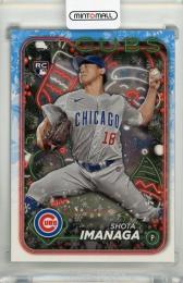 2024 Topps Holiday Shota Imanaga Base RC #H84