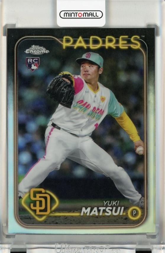 2025 Topps Tokyo Series 松井裕樹 直筆サインカード PSA鑑定9