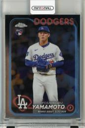 2024 Topps Chrome Update Yoshinobu Yamamoto Base RC #USC108