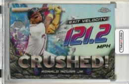 2024 Topps Chrome Update Ronald Acuna Jr. Crushed #CR5