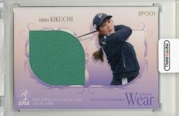 EPOCH 2024 JLPGA OFFICIAL TRADING CARDS TOP PLAYERS 菊地絵理香 Jersey Card【61/120】