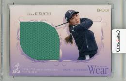 EPOCH 2024 JLPGA OFFICIAL TRADING CARDS TOP PLAYERS 菊地絵理香 Jersey Card【40/120】