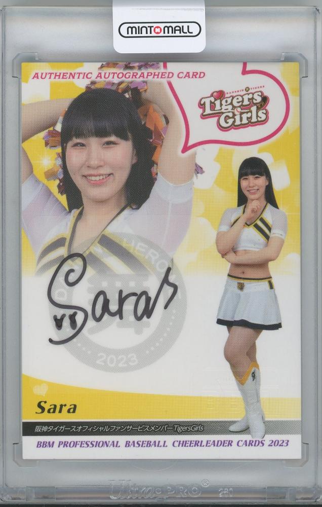 ミントモール / MINT 横浜店 / 2023 BBM プロ野球チアリーダー-舞- / Sara(TigersGirls/阪神タイガース)  直筆サインカード 【62/90】