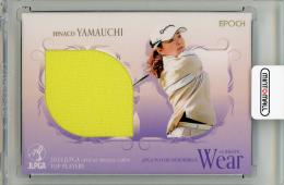 EPOCH 2024 JLPGA OFFICIAL TRADING CARDS TOP PLAYERS 山内日菜子 Jersey Card【41/120】