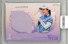 EPOCH 2024 JLPGA OFFICIAL TRADING CARDS TOP PLAYERS 小祝さくら Jersey Card【69/120】