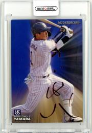 2020 カルビー 山田哲人 STARCARD 赤箔サインカード【S-23】