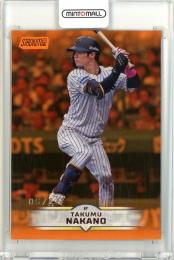 2025 TOPPS NPB STADIUM CLUB 中野拓夢 Base Orange Parallel【06/25】