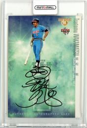 2013 BBM ヒストリックコレクション プロ野球背番号列伝 若松勉 直筆サインカード【08/99】