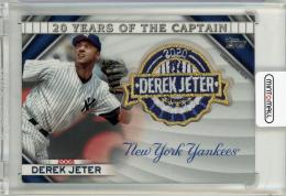 2020 Topps Update 20 Years of The Captain Commemorative Patches #20YCC05 Derek Jeter  New York Yankees