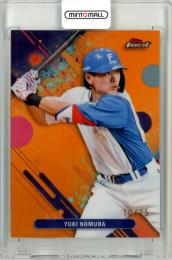 2025 TOPPS NPB FINEST 野村佑希 #158 Base Orange Refractor Parallel【10/25】 日本ハム