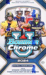 NFL 2024 TOPPS BOWMAN UNIVERSITY CHROME HOBBY