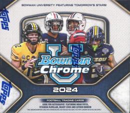 NFL 2024 TOPPS BOWMAN UNIVERSITY CHROME JUMBO