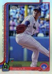 2025 TOPPS Chrome NPBプロ野球 #70 荘司宏太(ヤクルト)【リフラクターパラレル版】レギュラーカード