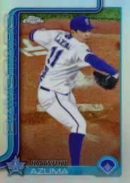 2025 TOPPS Chrome NPBプロ野球 #89 東克樹(横浜DeNA)【リフラクターパラレル版】レギュラーカード