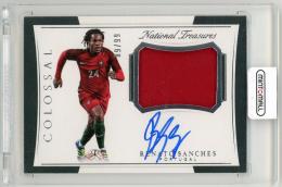 2018 Panini National Treasures Renato Sanches Colossal Jersey Autographs(ON CARD)【9/99】 Portugal 