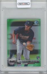 2017 BOWMAN Chrome Mini Green Refractors #57 / DANSBY SWANSON(Atlanta Braves) 【19/99】
