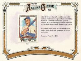 MLB 2025 TOPPS ALLEN & GINTER VALUE BOX