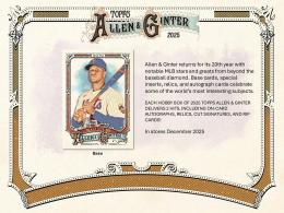 MLB 2025 TOPPS ALLEN & GINTER HOBBY