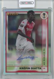 202223 Topps Merlin Chrome UEFA League Soccer  Krepin Diatta Autograph