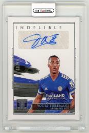 2020-21 Panini Impeccable Premier League Youri Tielemans Indelible Ink【68/99】 Leicester City