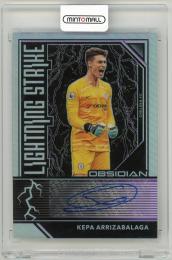 2019-20 Panini Obsidian Kepa Arrizabalaga Lightning Strike Electric Etch Purple【15/75】 Chelsea FC