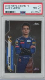 2020 TOPPS Chrome Formula 1 #7 / LANDO NORRIS(McLaren F1 Team) [PSA10/GEM MINT]