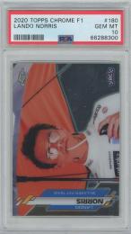 2020 TOPPS Chrome Formula 1 #180 / LANDO NORRIS(McLaren F1 Team) [PSA10/GEM MINT]