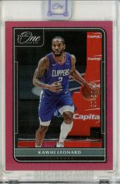 2021-22 PANINI ONE AND ONE Los Angeles Clippers Kawhi Leonard #47 Red Parallel 【12/15】