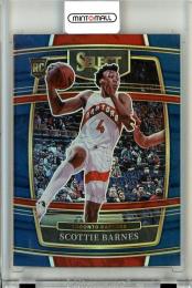 2021-22 PANINI SELECT Toronto Raptors Scottie Barnes #74 Retail Concourse Silver Prizms