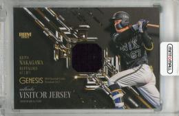 2025 BBM GENESIS 中川圭太 メモラビリアカード 【308/350】 オリックス・バファローズ