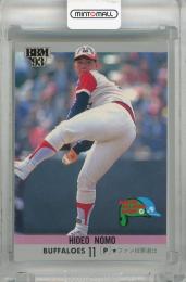 1993 BBM 野茂英雄 レギュラーカード 近鉄バファローズ