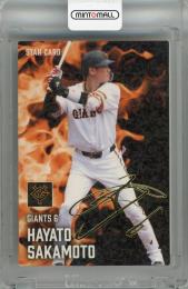 2025 カルビー 坂本勇人 金箔サインカード 読売ジャイアンツ