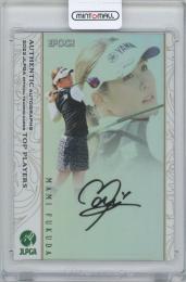 2022 EPOCH JLPGA日本女子プロゴルフ協会 TOP PLAYER / 福田真未 ホログラム仕様AUTHENTIC AUTOGRAPHS直筆サインカード 【19/30】