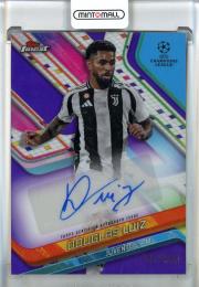 2024-25 Topps Finest UEFA Club Competitions Soccer Douglas Luiz Auto #BA-DL【147/299】 Juventus